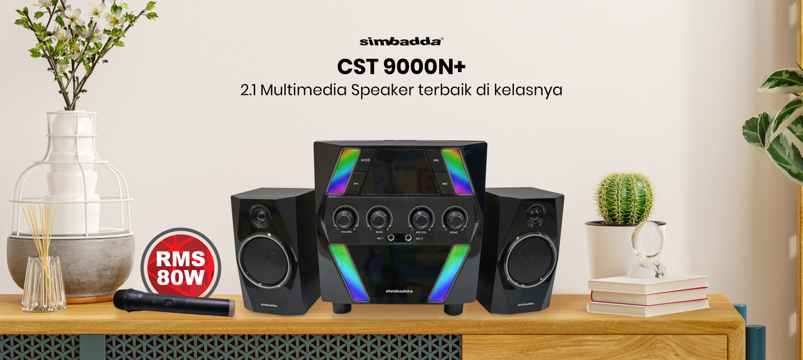 2.1 Speaker CST 9000N+