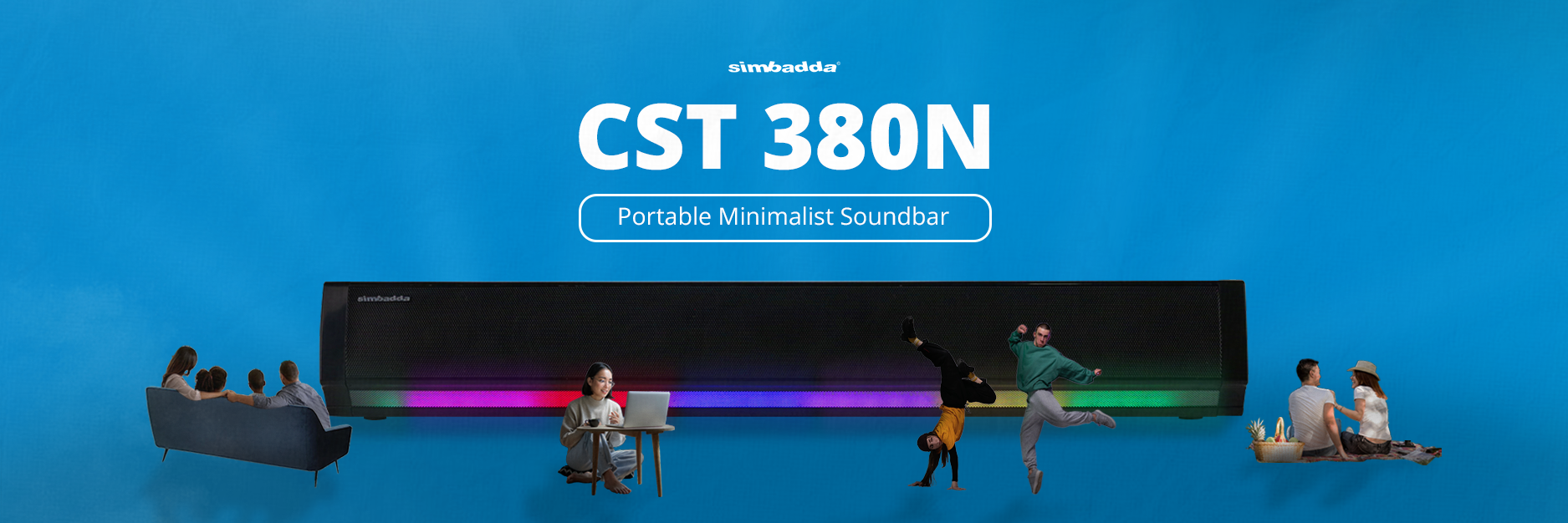 Simbadda CST 380N Portable Soundbar